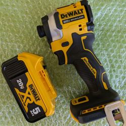 DEWALT

ATOMIC 20V MAX Cordless Brushless Compact 1/4 in. Impact Driver

W/Battery 