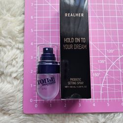 REALHER PROBIOTIC SETTING SPRAY & DITO VOILE FIX MIST + 6 FREEBIES 