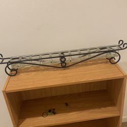 Black Metal Candle Holder