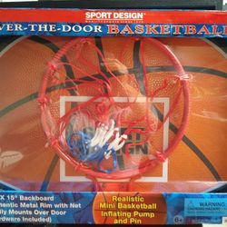 New Over Door Basketball Hoop 