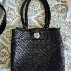 Black Handmade Handbag