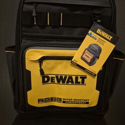DeWALT Pro Backpack IP54 Water Resistant Compartment Pack