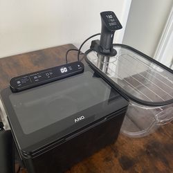 Anova Sous Vide Setup – Cooker + Container + Vacuum Sealer