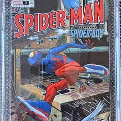Spider-man Introducing Spider-boy #7 🔑 Ramos Variant Cover 9.8 CGC  
