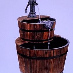 Outoor Barrel Fountain 