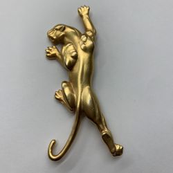 Vintage Panther Brooch  1980’s  by JJ Jewelry