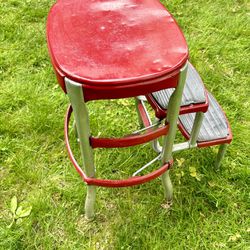 Vintage Costco Fold Out Stool.