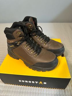EUROSTAR CARPENTER II STEEL TOE SAFETY WORK BOOTS