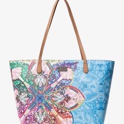 Desigual Tote Bag 19SAXPDO / Mexican Cards Capri Zipper