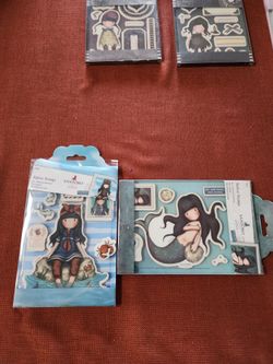 Santoro Gorjuss large Rubber Stamps. See video and desc. Avondale