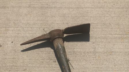 Antique steel tool Ax & Pick combination 19 inches solid