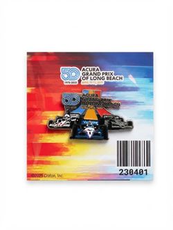 50th Anniversary Acura Grand Prix of Long Beach Event Pin