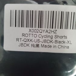 ROTTO  Cycling Shorts  Black XL