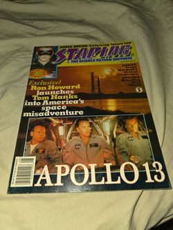 Starlog Magazine Issue #217 from August 1995, featuring Apollo 13 on the cover