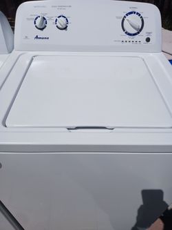 Amana Washer Machine Works Very Good Good Conditions Trabaja Muy Bien