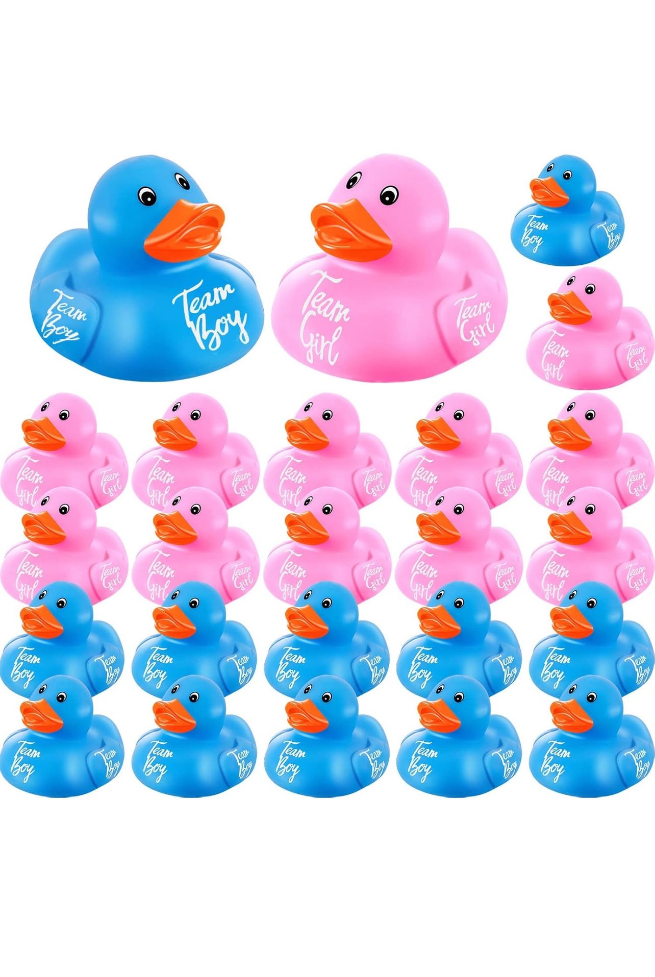 Gender Reveal Rubber Ducks 