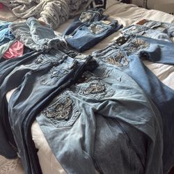 Lots Of Jeans And  Shorts 