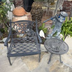 Iron Patio Set