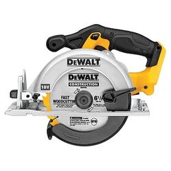DEWALT 20-volt Max 6-1/2-in Cordless Circular saw (Battery Not Included and Charger Not Included)