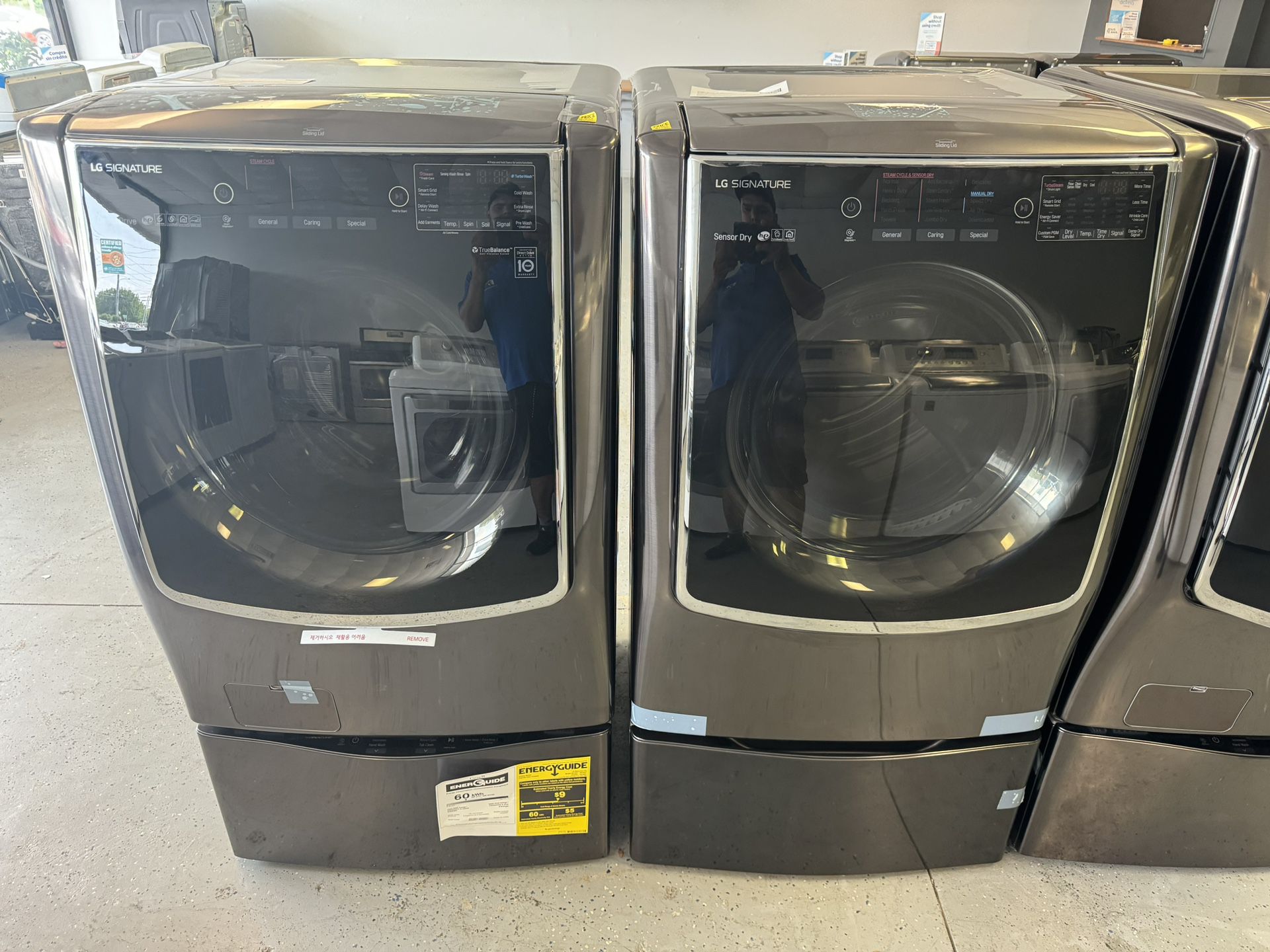 New Washer And Dryer LG Signature 