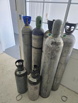 Carbon dioxide tanks