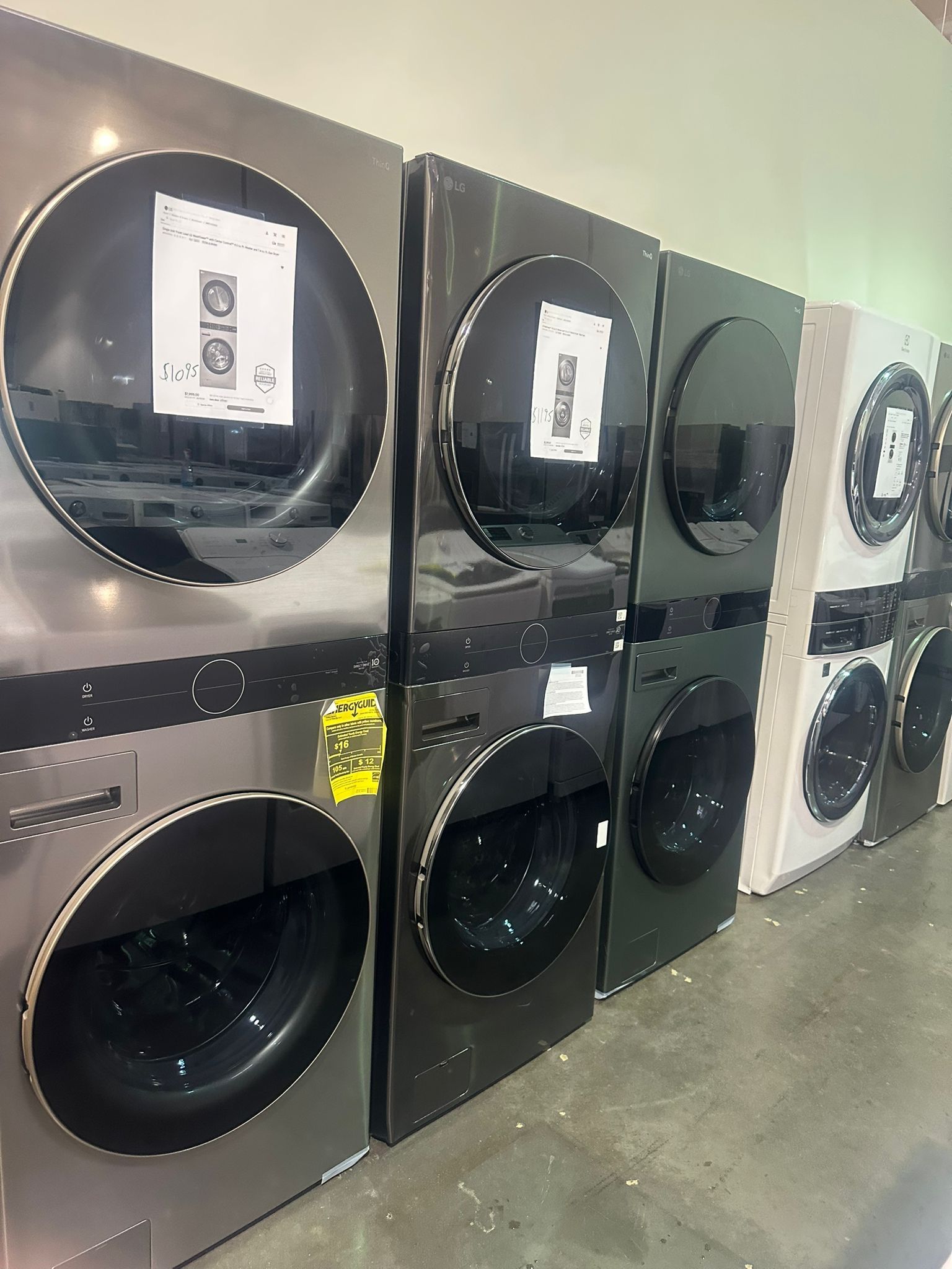 LG Laundry Centers Available In Gas And Electric