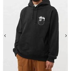 Brand New! Stüssy Black 8 Ball Hoodie 