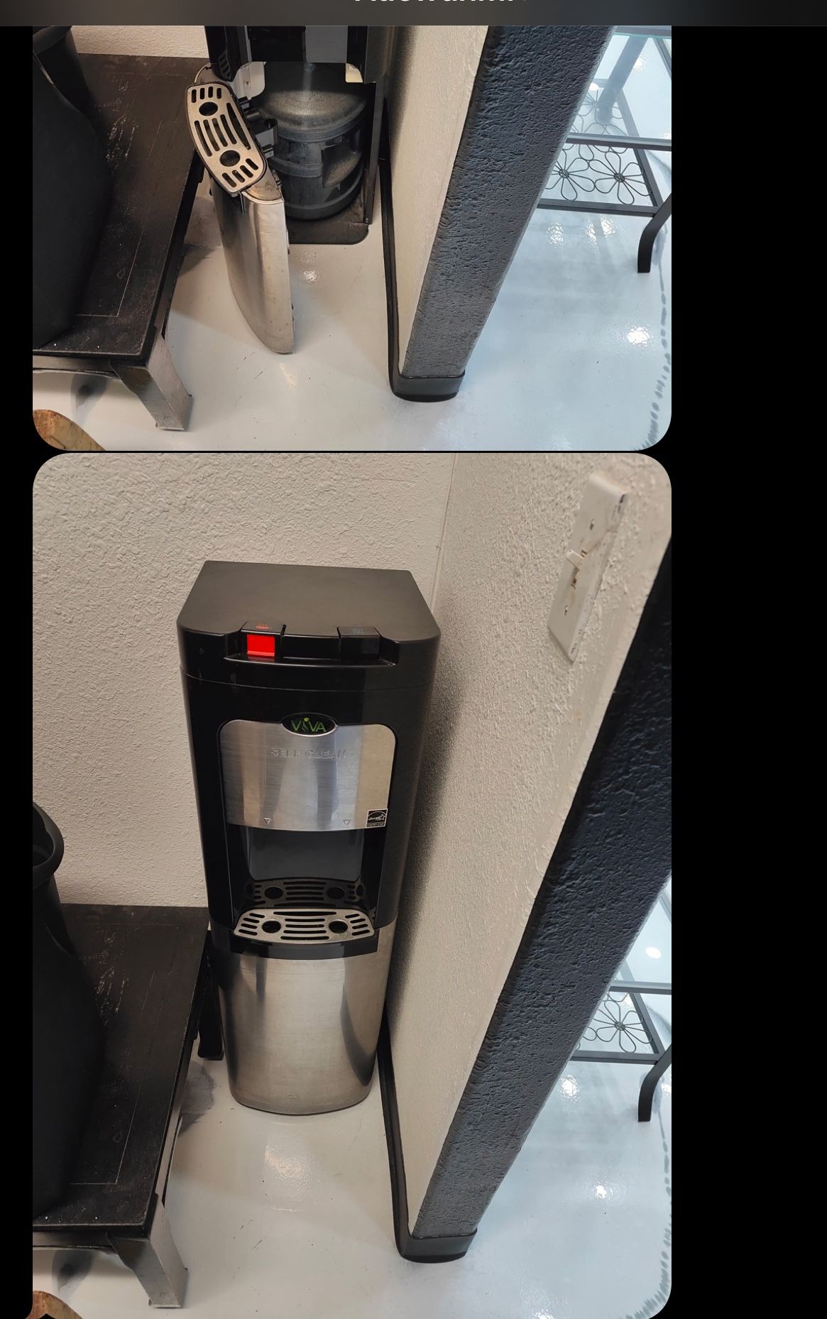 Water Dispenser. 