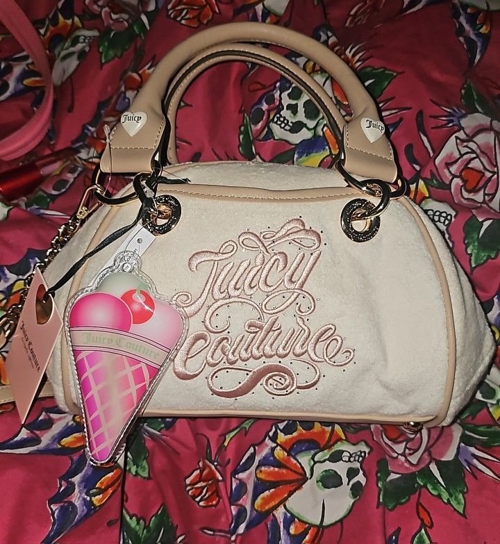 New Viral Highly Sought After Juicy Couture Bowler Bag