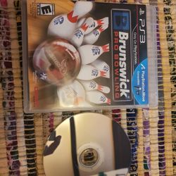 PS3 PLAYSTATION 3 BRUNSWICK PRO BOWLING 