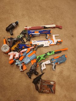Nerf and Nerf type dart toys