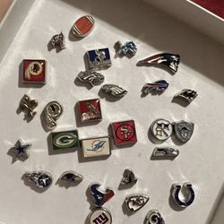 NFL Locket Charms