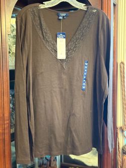 Brand new Chaps long sleeved shirt Sz 3X