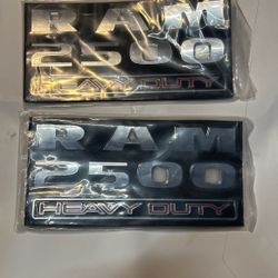 OEM RAM 2500 badges Emblems 