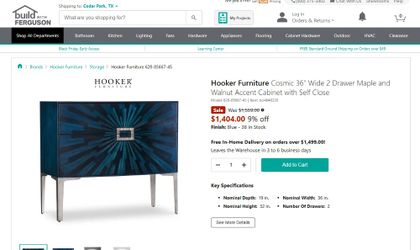 Hooker Furniture 36 inch Cosmic Accent Chest