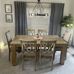 Dining table chairs outlet only for sale