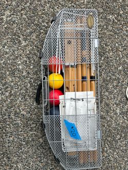 Sportcraft Croquet Set with Carry Caddy