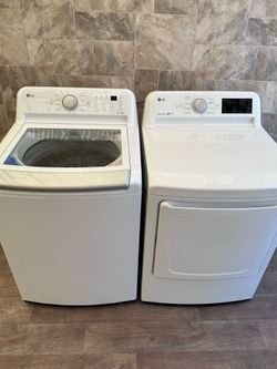 LG washer and dryer laundry