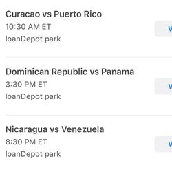 Serie Del Caribe Baseball Puerto Rico