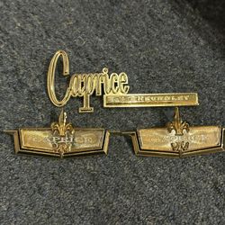 Donk Gold Plated Caprice, Emblems