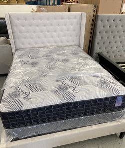 Furniture Mattress Bed Frame Bunk Bed Twin Full Queen King 
