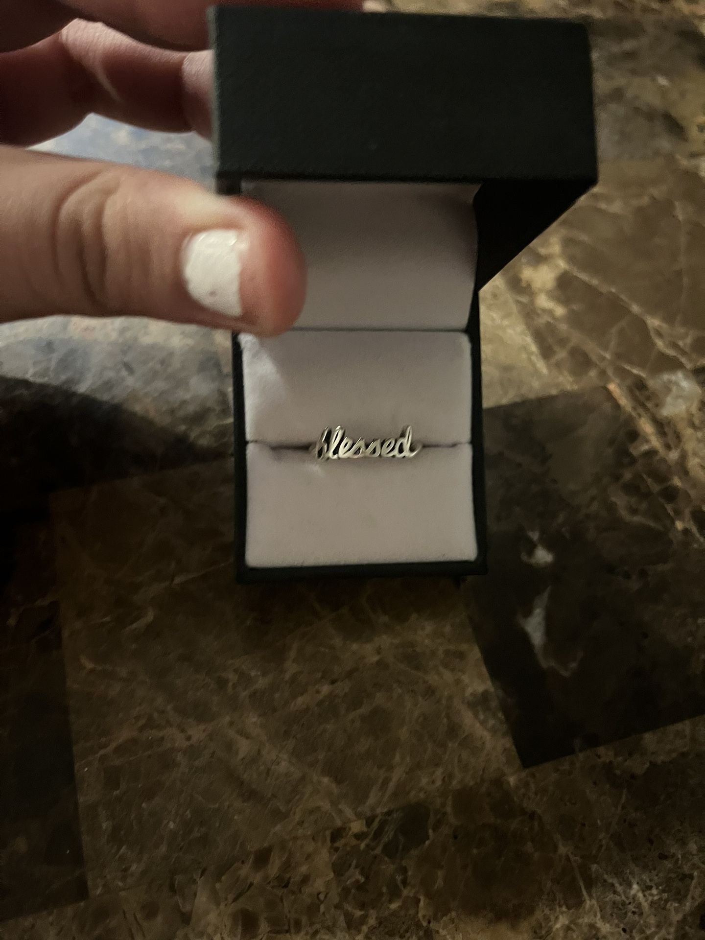James Avery Blessed Ring