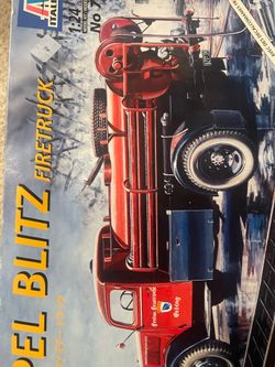 Opel blitz fire truck