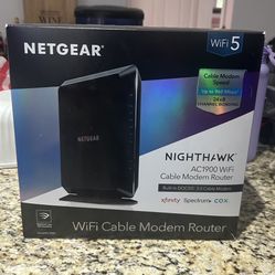 WiFi Cable Modem Router - Netgear