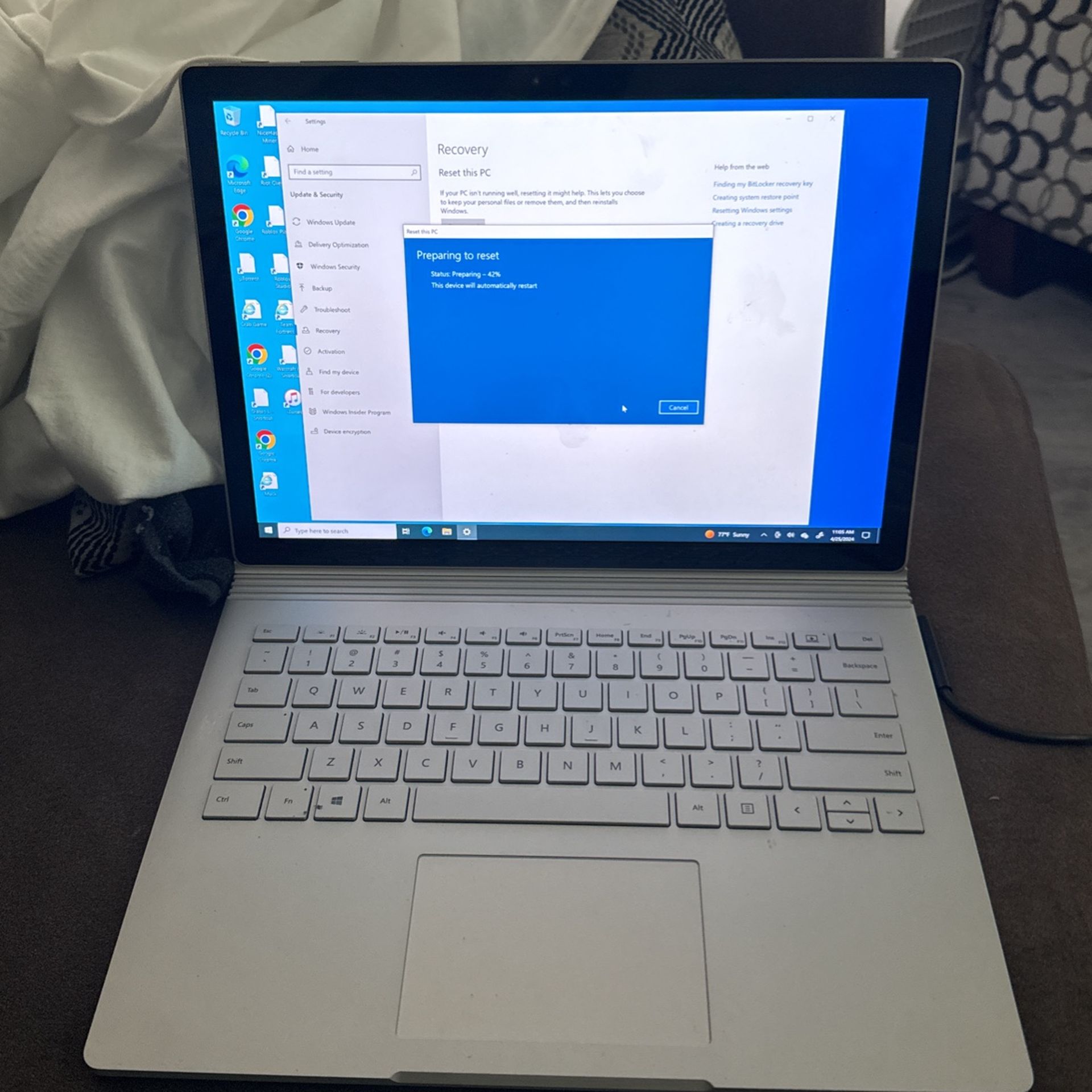 Microsoft Surface book 1