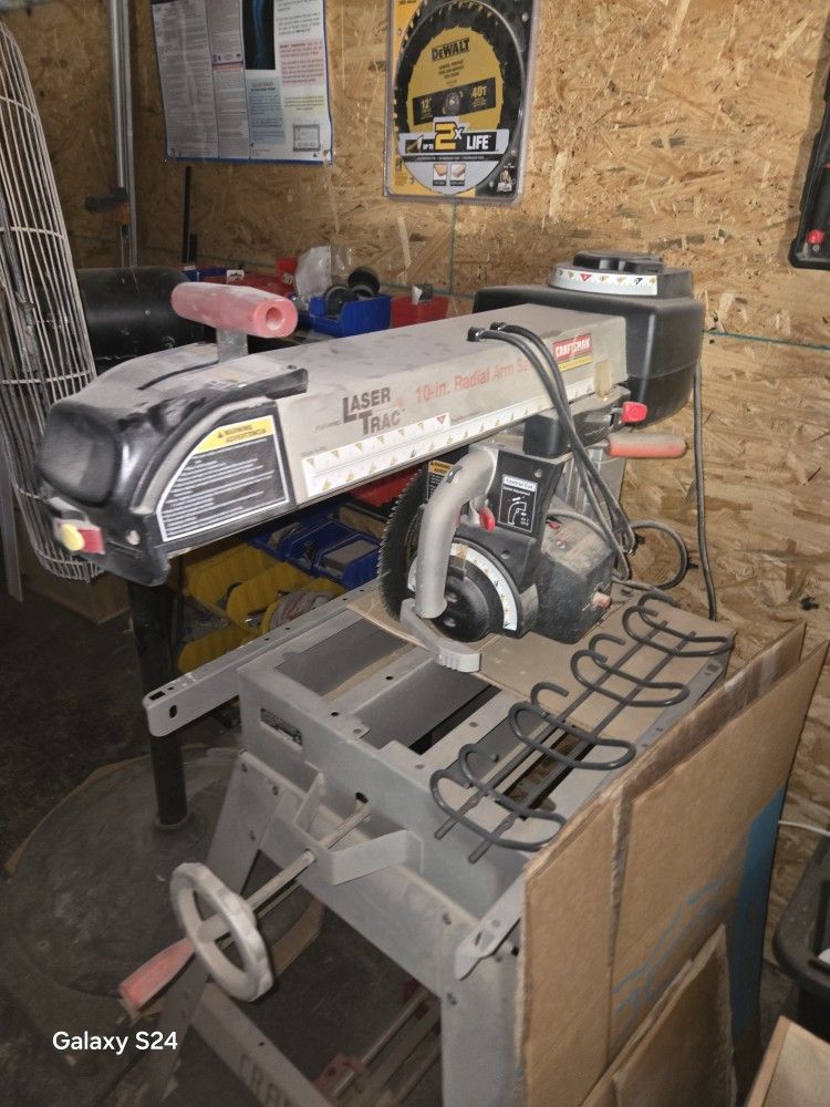 Radial Arm Saw New