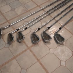 King Snake MR Over Size Golf Irons, NEW Jumbo Grips,  VG Cond  Etc