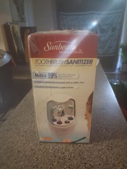 Sunbeam toothbrush santizer