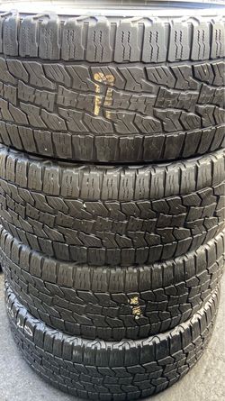 4 Llantas Usadas Falken Wildpeak AT 245/50/20 $240 las 4