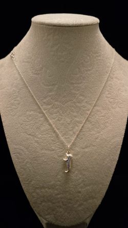 Custom 3D Printed 925 Sterling Silver "Slipper" Pendant with Sterling Silver Chain